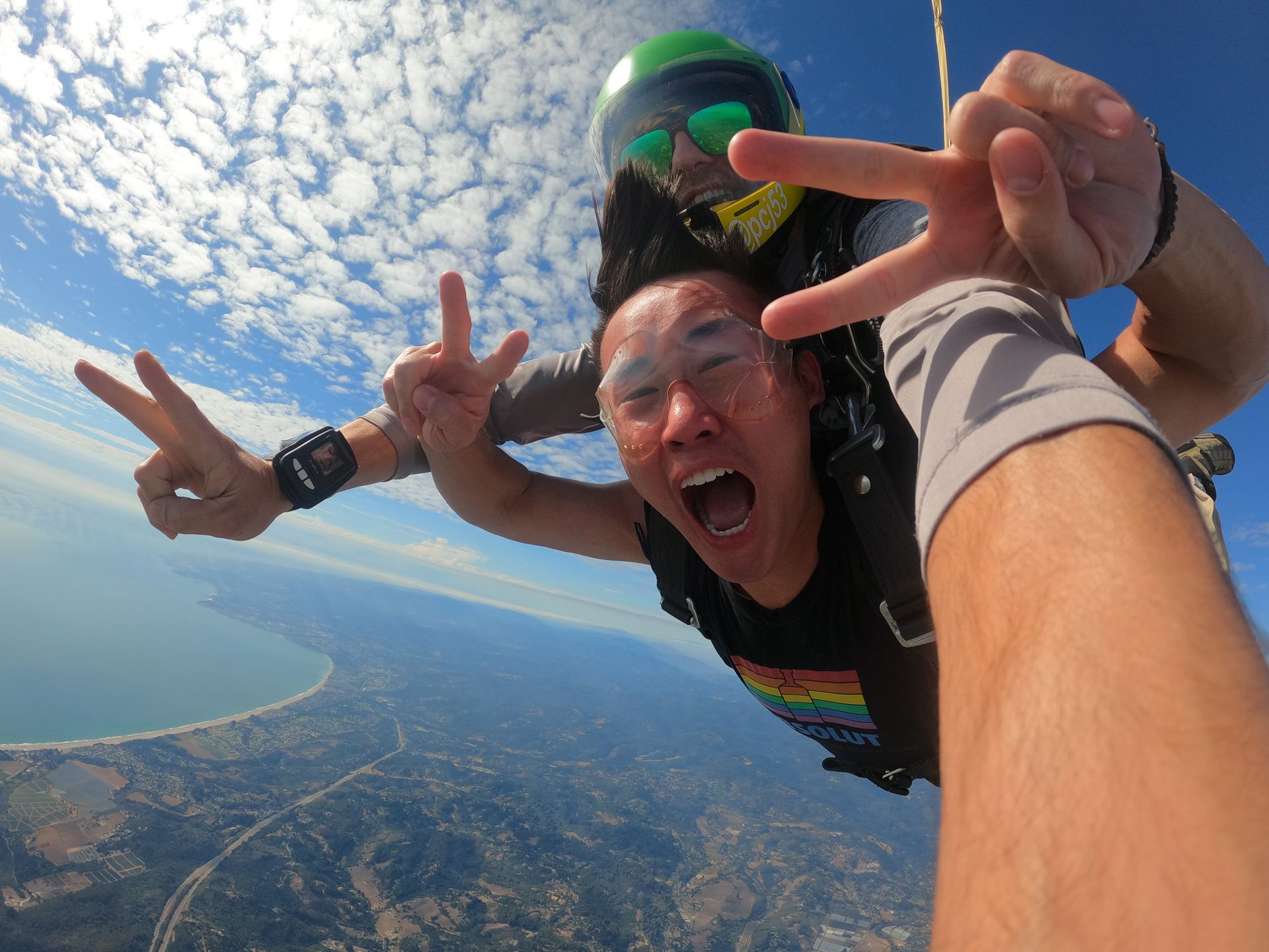 Skydive Santa Cruz I Tandem Skydiving First Jump